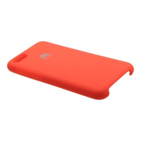 Накладка Huawei Honor 7A/Y5 2018 Silicone Case прорезиненная оранжевая