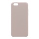 Накладка iPhone 6/6S Silicone Case прорезиненная персиковая
