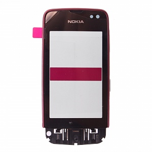 Тачскрин для Nokia 311 Asha+динамик красн ОРИГИНАЛ