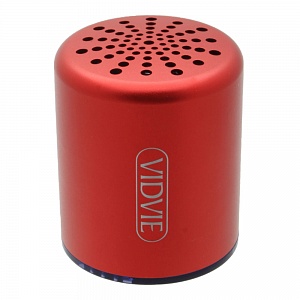 Стереоколонка Bluetooth Vidvie SP909, красная