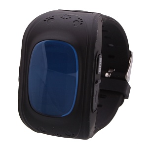 Часы-GPS Smart Watch Q50 резиновые черные