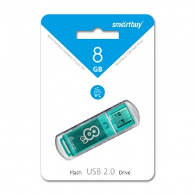 К.П. USB 8 Гб SmartBuy Glossy зеленая