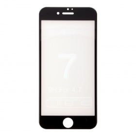 Закаленное стекло iPhone 7/8 4D черное