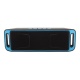 Стереоколонка Bluetooth A2DP USB, Micro SD, AUX черно-синяя