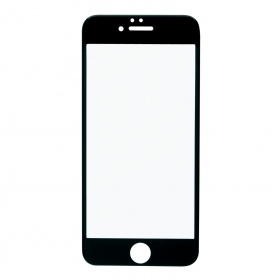 Закаленное стекло iPhone 6/6S 3D черное качество AA