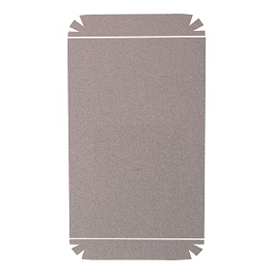 Наклейка Xiaomi Redmi Note 3 на корпус блестки серебро