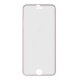 Закаленное стекло iPhone 6/6S с алюминиевой рамкой розовое