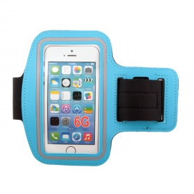 Сумочка "Sport", на руку для iPhone 6/6S голубая