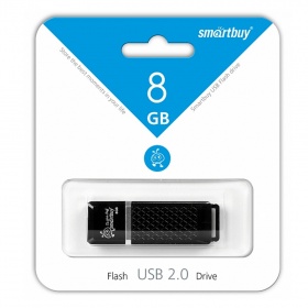 К.П. USB 8 Гб SmartBuy Quartz черная