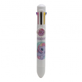 Ручка многоцветная Единорог (8 в 1) No: E-8014