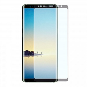 Закаленное стекло Samsung N950F/Note 8 закругленное черное Premium