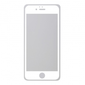 Закаленное стекло iPhone 6/6S 2,5D белое Borofone BF2