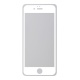Закаленное стекло iPhone 6/6S 2,5D белое Borofone BF2