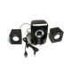 Акус. система Dialog 2.1 AC-202UP 11W RMS, USB, черная