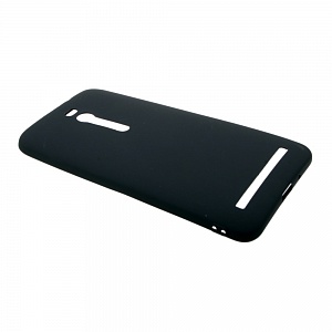 Накладка Asus Zenfone 2 5,5"/ZE551ML резиновая матовая ультратонкая черная