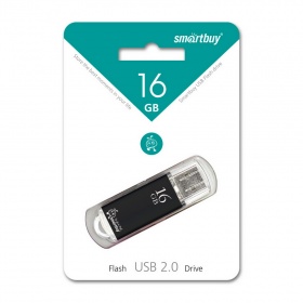 К.П. USB 16 Гб SmartBuy V-Cut черная