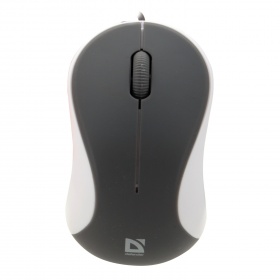 Мышь Defender Accura MS-970 USB, оптич. 3 кн, 1000dpi, серо-белая