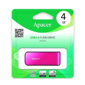К.П. USB 4 Гб Apacer AH334 розовая