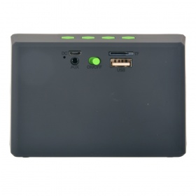 Стереоколонка Bluetooth HDY-003 USB, Micro SD, AUX, зеленая
