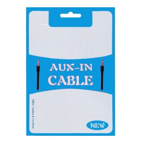 Пакет Zip-lock AUX in cable 10,5x15 см синий