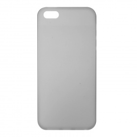 Накладка iPhone 5/5S/SE пластиковая матовая ультратонкая черная