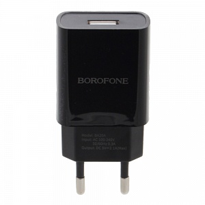 СЗУ с USB выходом 2,1A Borofone BA20A черная