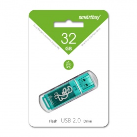 К.П. USB 32 Гб SmartBuy Glossy зеленая