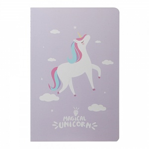 Блокнот Magical Unicorn LG-22289 сиреневая 