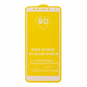 Закаленное стекло Xiaomi Redmi 5 2D белое 9H Premium Glass