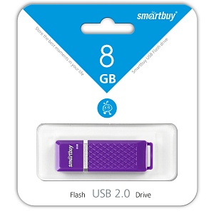 К.П. USB 8 Гб SmartBuy Quartz фиолетовая