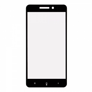 Закаленное стекло Xiaomi Redmi 4A 2D черное в тех. пакете