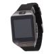 Часы-GPS Smart Watch Phone резиновые черные