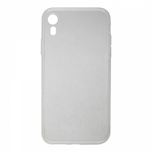 Накладка iPhone XR силиконовая у/тонкая прозрачная