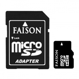 Карта памяти 16 Гб MicroSDHC Faison сlass 6+SD адаптер
