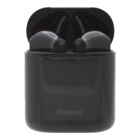 Наушники TWS Bluetooth Baseus W09 с микрофоном черные