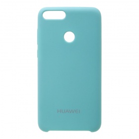 Накладка Huawei P Smart Silicone Case прорезиненная мята