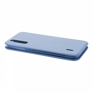 Книжка Xiaomi Mi 9 Lite синяя горизонтальная на магните