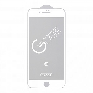 Закаленное стекло iPhone 7/8 Plus 3D белое Remax GL-27 0,3mm