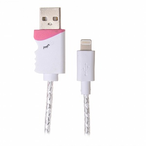 Кабель 2 выхода Lightning 8-pin - Micro USB белый