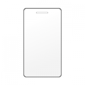 Защитное стекло для Samsung N7000 белое