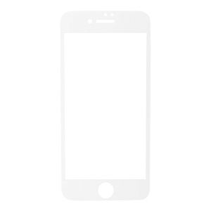 Закаленное стекло iPhone 7/8 3D белое качество AA