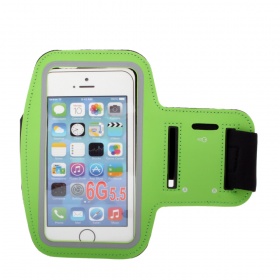 Сумочка "Sport", на руку для iPhone 6/6S Plus зеленая