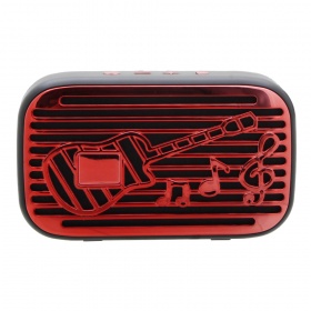 Стереоколонка Bluetooth CHARGE OS-02 USB, Micro SD, красная