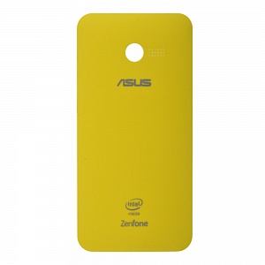 Задняя крышка для Asus Zenfone 4 (A400CG) желтая