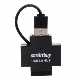 USB-хaб SmartBuy 6900 4 порта черный