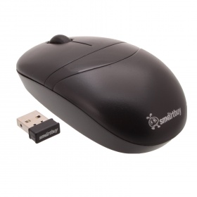 Мышь SmartBuy 326AG беспр, оптич, 1000-1600dpi черная 