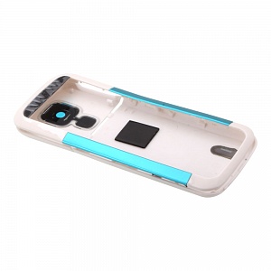 Корпус для Nokia 5000 (бело/синий) ОРИГИНАЛ