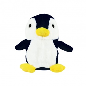 Игрушка-повторюшка Пингвин черно-серый