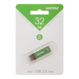 К.П. USB 32 Гб SmartBuy U10 зеленая