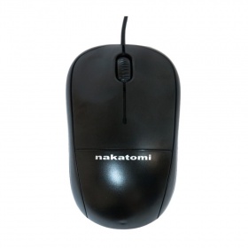 Мышь Nakatomi MON-05U USB, оптич. 3 кнопки, 1000 dpi черная